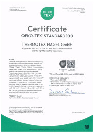 Oeko Tex Zertifikat Baender GB
