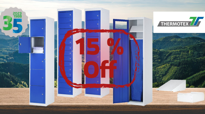 Anniversary promotion - 15% off all Laundry distribution cabinets
