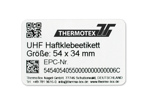 UHF Self-adhesive labels