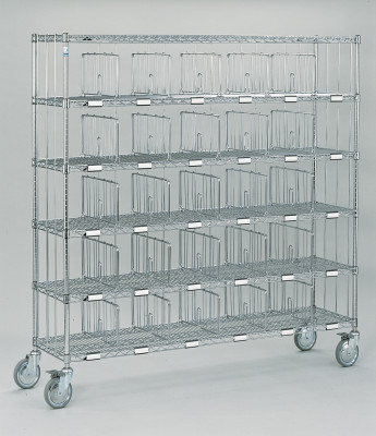 Laundry sorting shelf trolley "Eco"